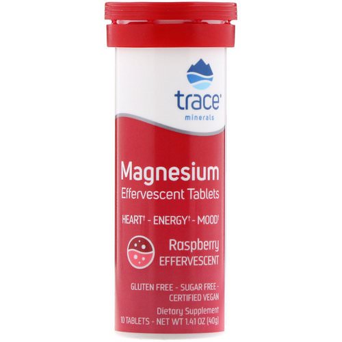 Trace Minerals Research, Magnesium Effervescent Tablets, Raspberry Flavor, 1.41 oz (40 g) Review