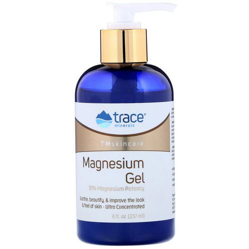 Trace Minerals Research, TMskincare, Magnesium Gel, 8 fl oz (237 ml) Review