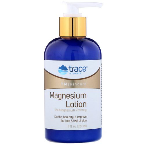 Trace Minerals Research, TMskincare, Magnesium Lotion, 8 fl oz (237 ml) Review