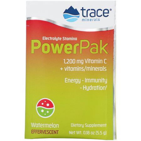 Trace Minerals Research, Hydration, Electrolytes, Vitamin C Formulas