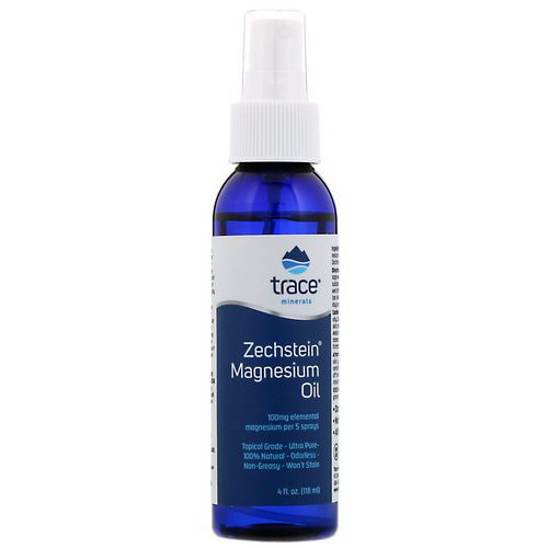 Trace Minerals Research, Zechstein Magnesium Oil, 4 fl oz (118 ml) Review