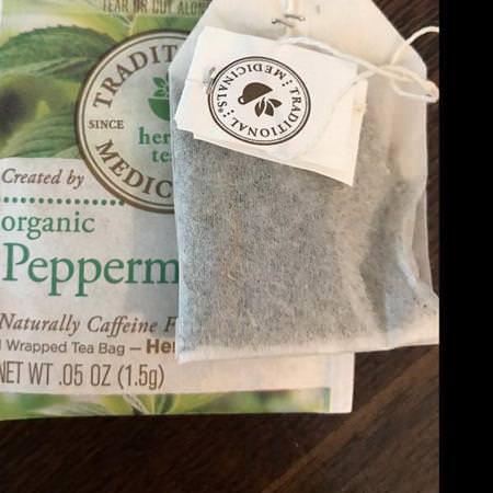 Herbal Teas, Organic Peppermint, Naturally Caffeine Free
