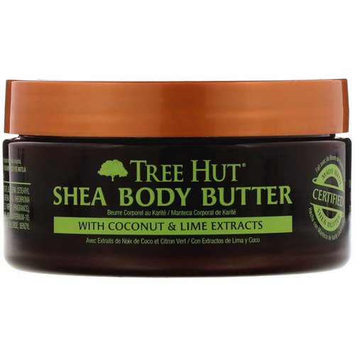 Tree Hut, 24 Hour Intense Hydrating Shea Body Butter, Coconut Lime, 7 oz (198 g) Review