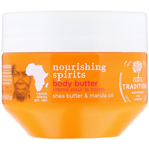 Treets, Nourishing Spirits, Body Butter, Shea Butter & Marula Oil, 8.45 fl oz (250 ml) Review