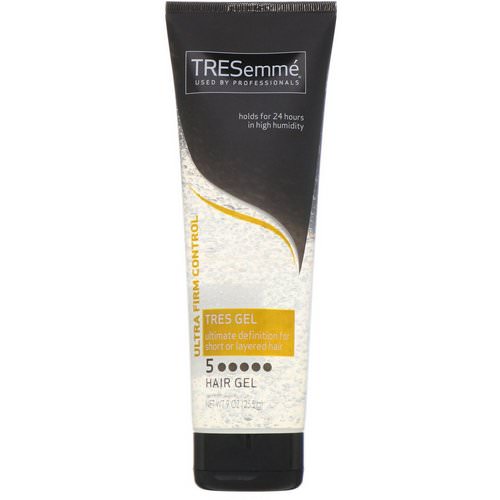 Tresemme, Tres Gel, Ultra Firm Control Hair Gel, 9 oz (255 g) Review