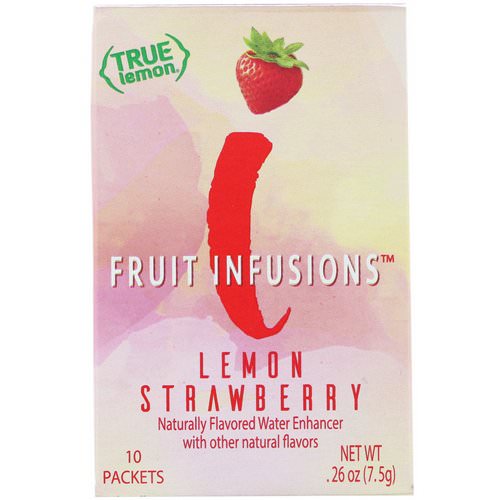True Citrus, True Lemon, Fruit Infusion, Lemon Strawberry, 10 Packets, .26 oz (7.5 g) Review