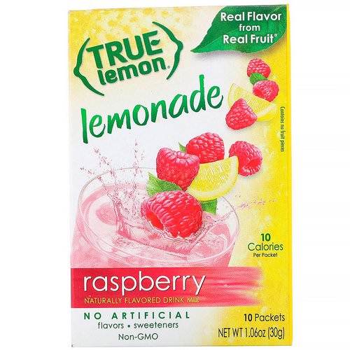 True Citrus, True Lemon, Raspberry Lemonade, 10 Packets, 1.06 oz (30 g) Review