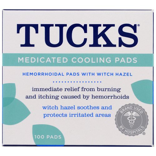 Tucks, Medicated Cooling Pads, 100 Pads Review