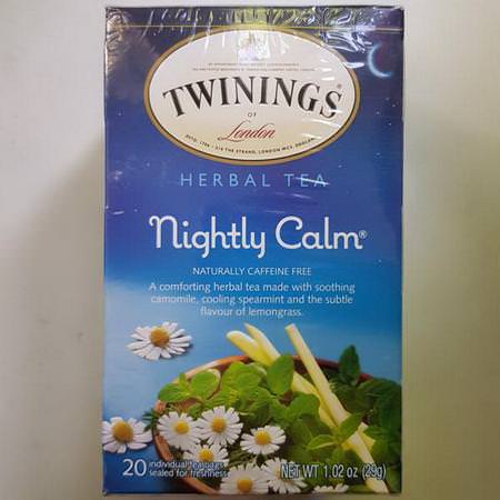 Herbal Tea, Nightly Calm, Naturally Caffeine Free