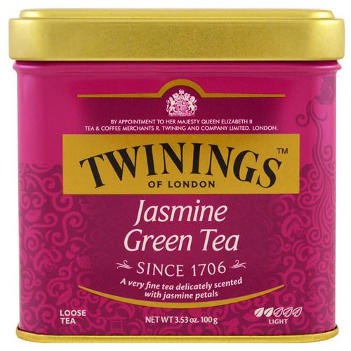 Twinings, Jasmine Green, Loose Tea, 3.53 oz (100 g) Review