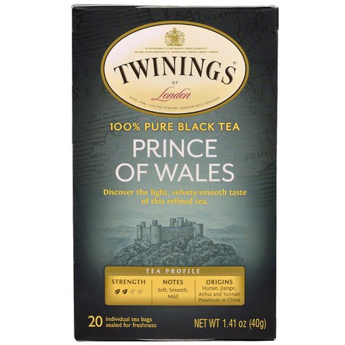 Twinings, Prince of Wales Tea, 20 Tea Bags, 1.41 oz (40 g) Review