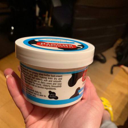 Udderly Smooth, Foot Cream, Shea Butter, 8 oz (227 g) Review