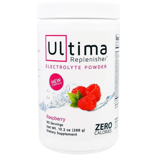 Ultima Replenisher, Electrolyte Powder, Raspberry, 10.2 oz (288 g) Review