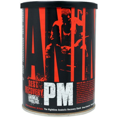 Universal Nutrition, Animal PM, Rest & Recovery, 30 Packs Review