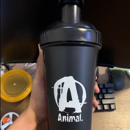 Animal Shaker Cup, Black/White