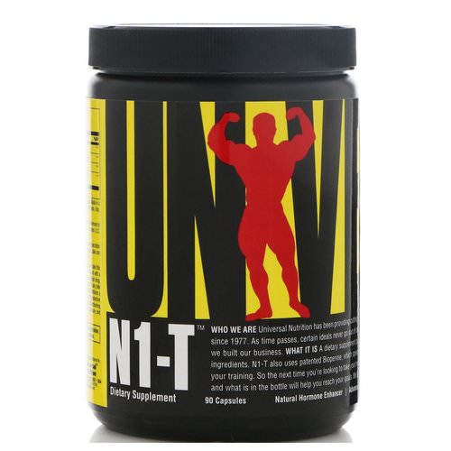 Universal Nutrition, N1-T, Natural Hormone Enhancer, 90 Capsules Review