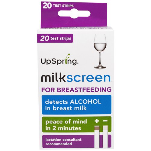 UpSpring, Milkscreen, 20 Test Strips Review