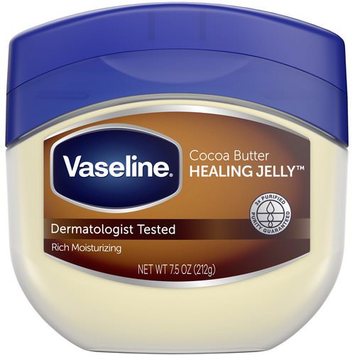 Vaseline, Cocoa Butter Healing Jelly, Rich Moisturizing, 7.5 oz (212 g) Review