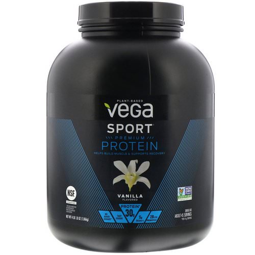 Vega, Sport Protein, Vanilla, 4 lb 1.8 oz (1.86 kg) Review