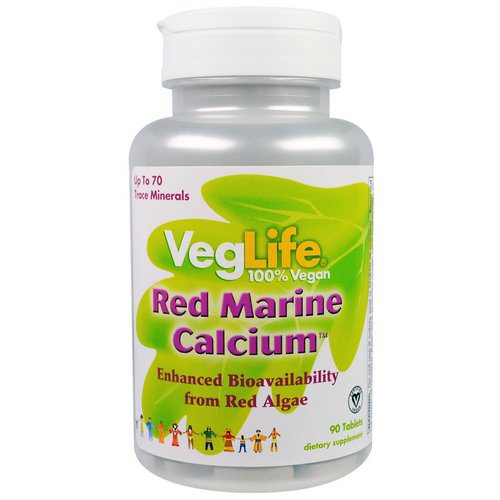 VegLife, Red Marine Calcium, 90 Tablets Review