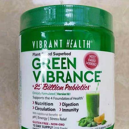 Green Vibrance +25 Billion Probiotics, Version 16.0