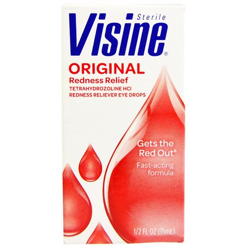 Visine, Original, Redness Relief, Sterile, 1/2 fl oz (15 ml) Review