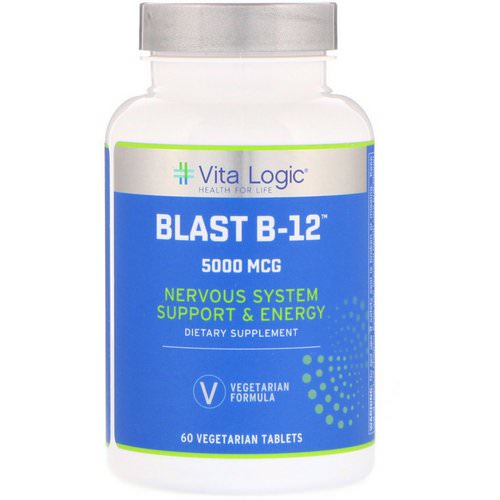 Vita Logic, Blast B-12, 5000 mcg, 60 Vegetarian Tablets Review