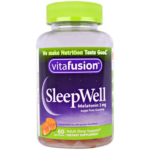 VitaFusion, SleepWell, Adult Sleep Support, 60 Gummies Review