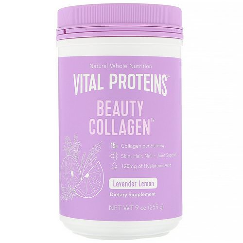 Vital Proteins, Beauty Collagen, Lavender Lemon, 9 oz (255 g) Review