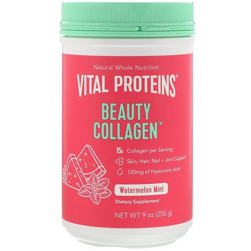 Vital Proteins, Beauty Collagen, Watermelon Mint, 9 oz (255 g) Review