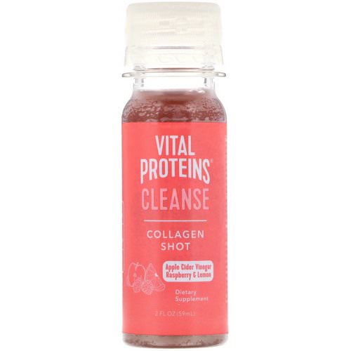 Vital Proteins, Collagen Shot, Cleanse, Apple Cider Vinegar, Raspberry & Lemon, 2 fl oz (59 ml) Review