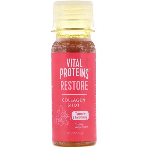 Vital Proteins, Collagen Shot, Restore, Turmeric & Tart Cherry, 2 fl oz (59 ml) Review