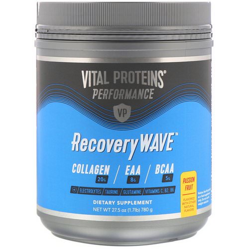 Vital Proteins, Performance, RecoveryWave, Passion Fruit, 27.5 oz (780 g) Review
