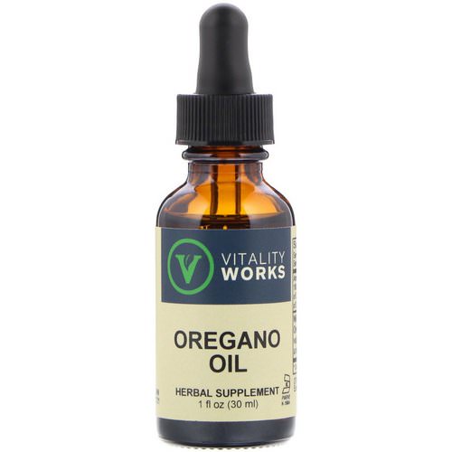Vitality Works, Oregano Oil, 1 fl oz (30 ml) Review