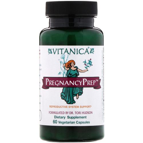 Vitanica, Pregnancy Prep, Reproductive System Support, 60 Vegetarian Capsules Review