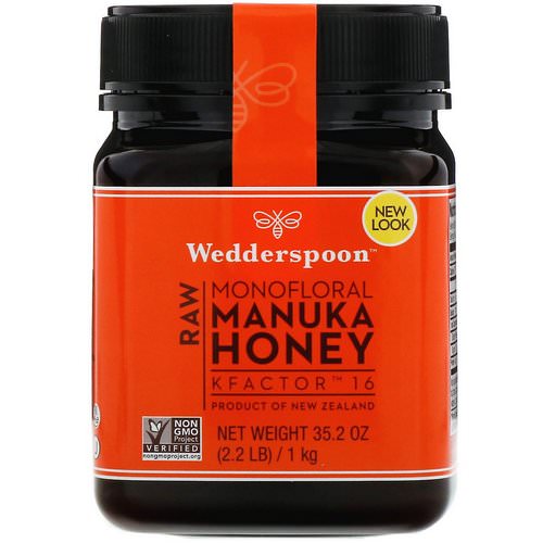 Wedderspoon, Raw Monofloral Manuka Honey, KFactor 16, 2.2 lb (1 kg) Review