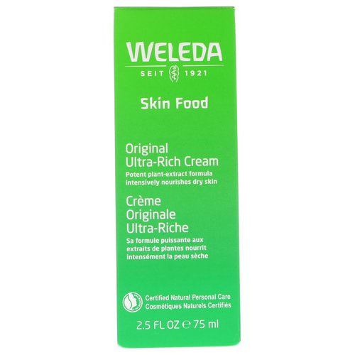Weleda, Skin Food, Original Ultra-Rich Cream, 2.5 oz (75 g) Review