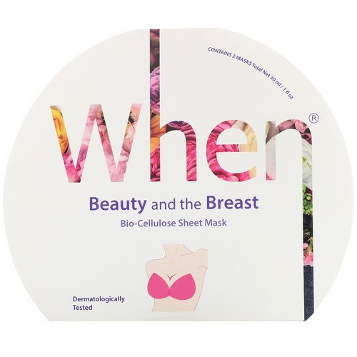 When Beauty, Beauty and the Breast, Bio-Cellulose Sheet Mask, 2 Masks, 0.5 fl oz (15 ml) Each Review