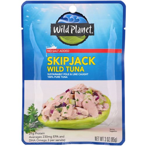 Wild Planet, Skipjack Wild Tuna, 3 oz (85 g) Review