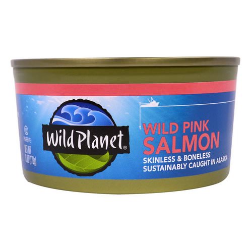 Wild Planet, Wild Pink Salmon, 6 oz (170 g) Review
