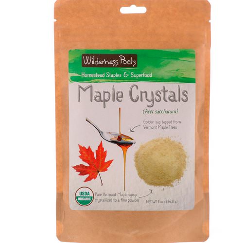 Wilderness Poets, Maple Crystals, 8 oz (226.8 g) Review