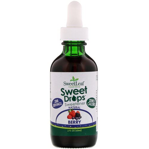 Wisdom Natural, SweetLeaf, Sweet Drops, Liquid Stevia, Berry, 2 fl oz (60 ml) Review