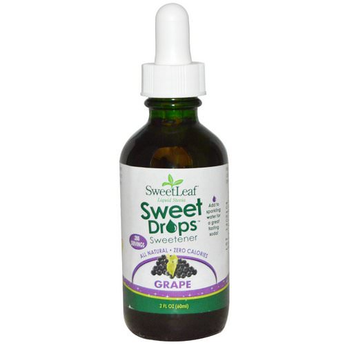 Wisdom Natural, SweetLeaf, Liquid Stevia Sweet Drops, Grape, 2 fl oz (60 ml) Review