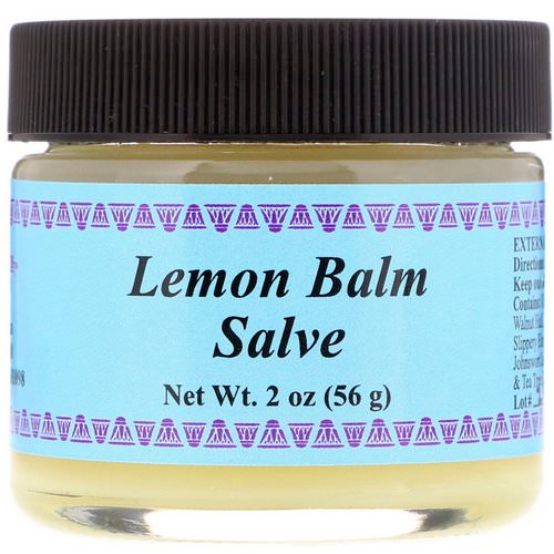 WiseWays Herbals, Lemon Balm Salve, 2 oz (56 g) Review
