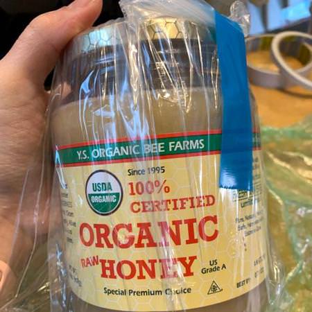 Certified Organic Raw Honey