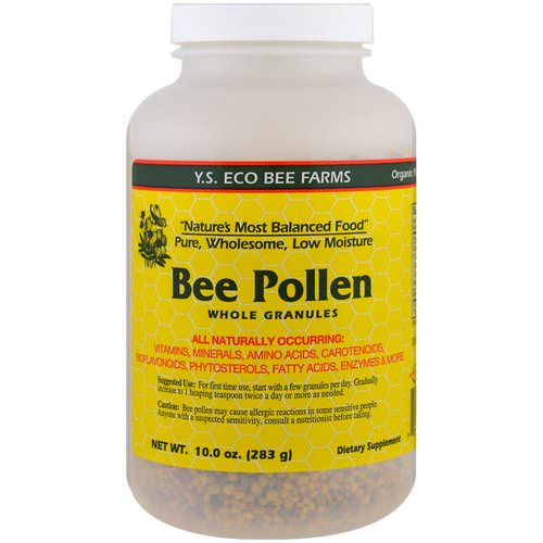 Y.S. Eco Bee Farms, Bee Pollen Whole Granules, 10.0 oz (283 g) Review