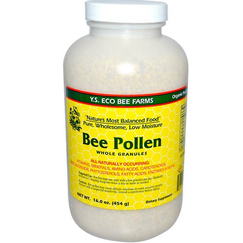 Y.S. Eco Bee Farms, Bee Pollen, Whole Granules, 16.0 oz (453 g) Review