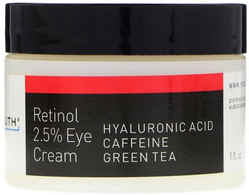 Yeouth, Retinol, 2.5% Eye Cream, 1 fl oz (30 ml) Review