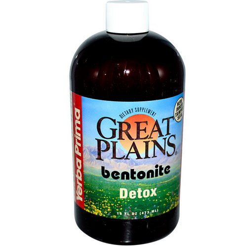 Yerba Prima, Great Plains, Bentonite, Detox, 16 fl oz (473 ml) Review