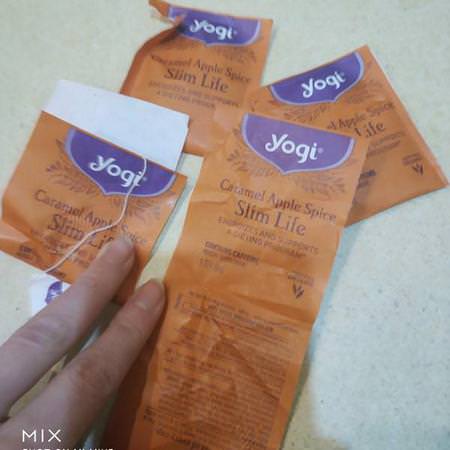 Yogi Tea, Slim Life, Caramel Apple Spice, 16 Tea Bags, 1.12 oz (32 g) Review